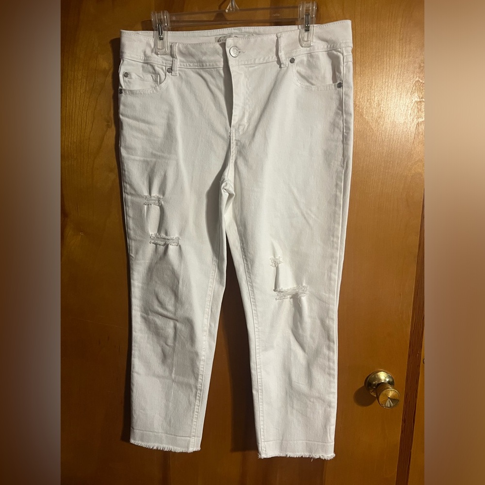White jeans